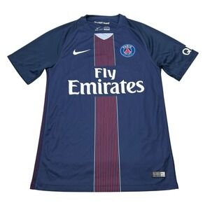 Nike PSG Jersey Kit Mens Small‎ Navy Paris Saint Germain 2016 Soccer Football